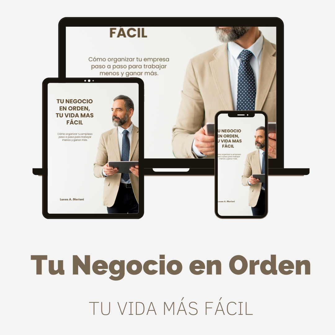 Mockup del ebook Tu Negocio en Orden